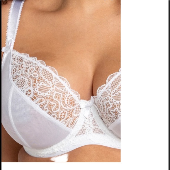 38K CURVY KATE Ellace Balcony Bra white BNWT - Picture 3 of 7